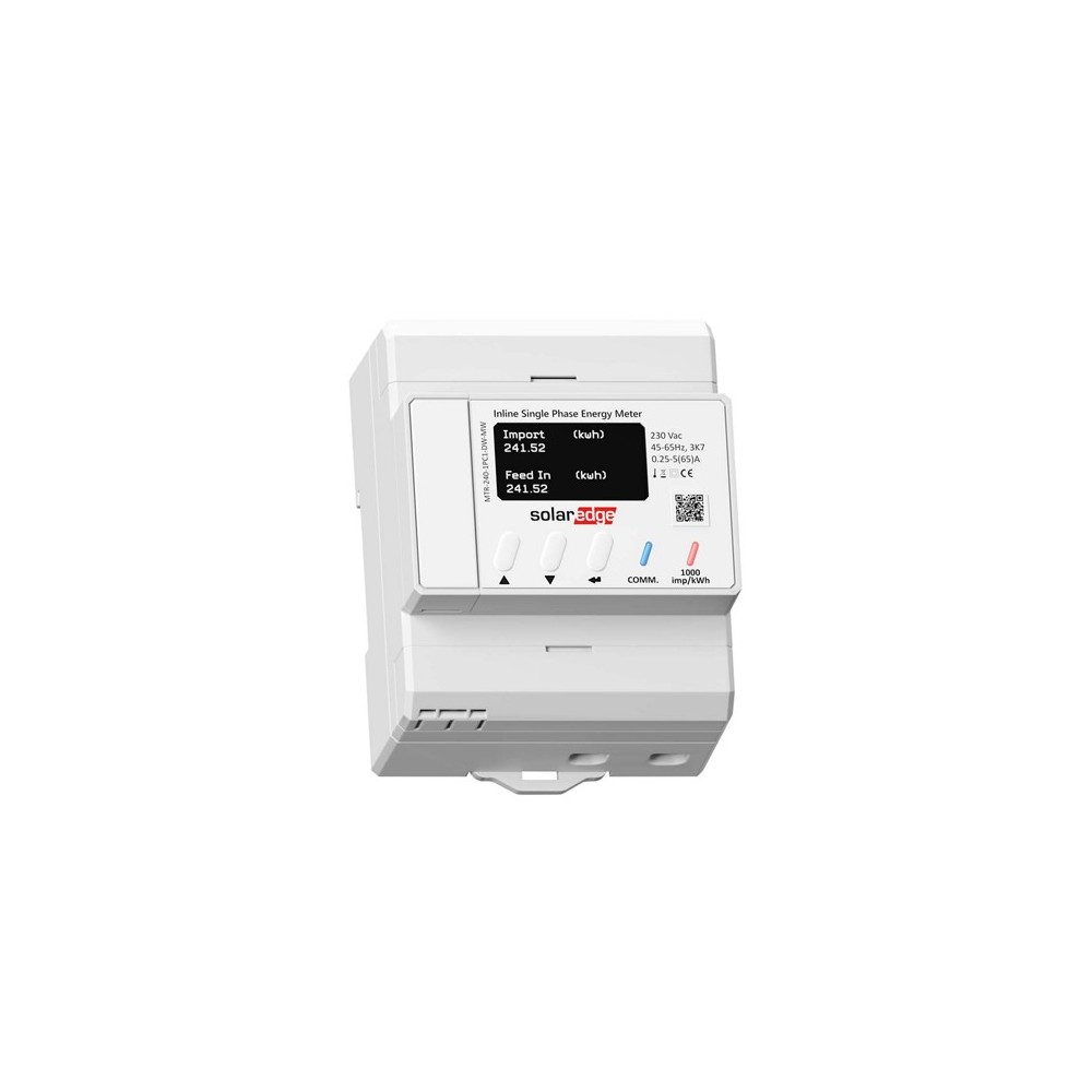 1 - Solaredge Meter inline 1Ph
