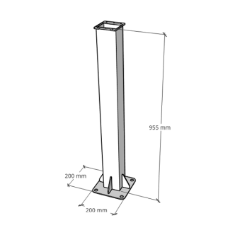 1 - PILLAR FOR 22KW