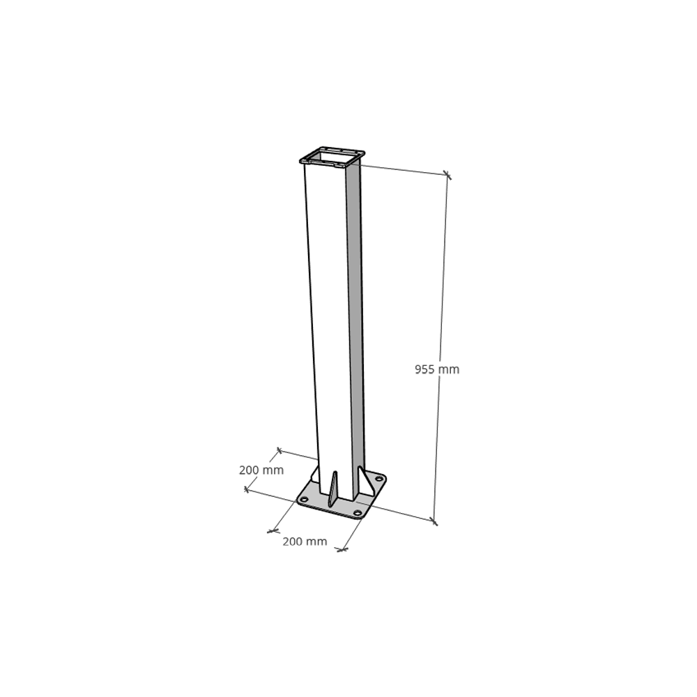 1 - PILLAR FOR 22KW