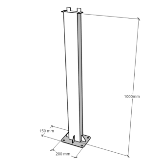 1 - ZCS AZZURRO - PILLAR FOR 30KW